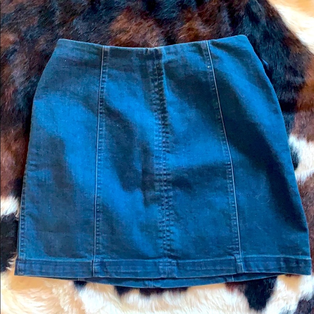 Honey Belle Jean Skirt